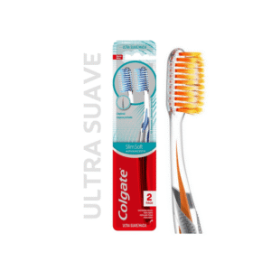 Cepillos Dentales Slim Soft Advanced Pack x2 Colgate