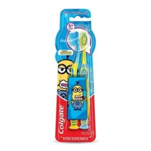 Cepillos Dentales Smiles Minions 6+ Años Pack x2 Colgate