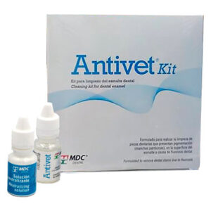 KIT para Limpieza de esmalte dental Antivet MDC