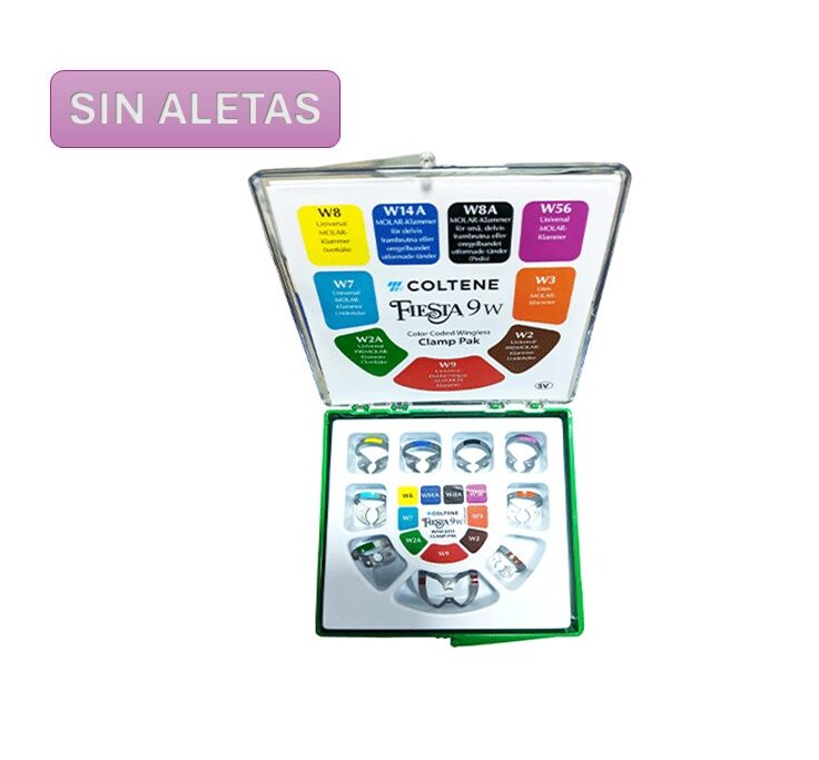 Clamps sin Aletas Coltene Fiesta