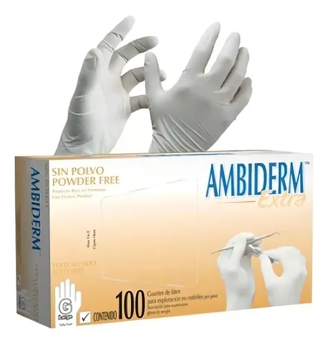 Guante Sin Polvo Latex Ambiderm