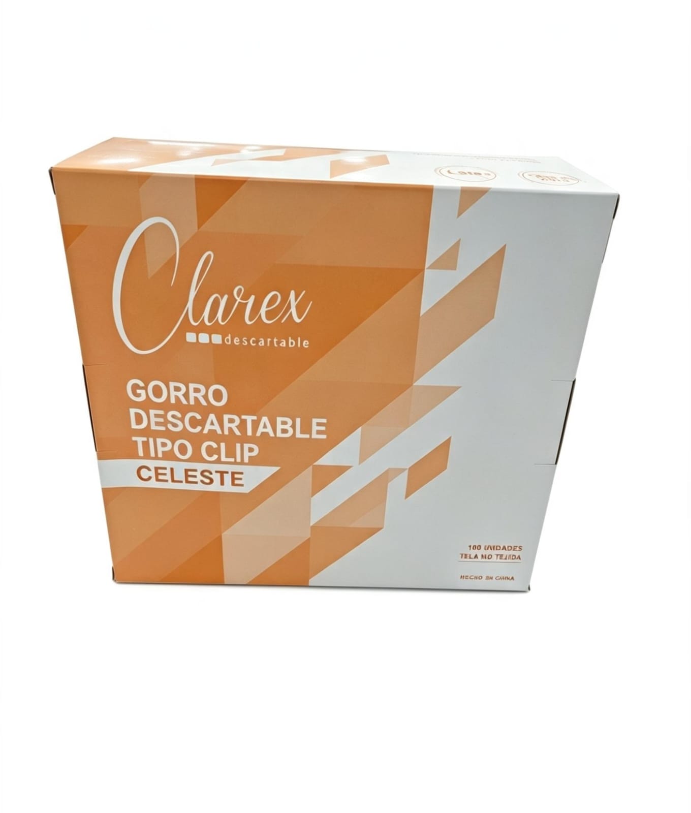 Gorro Tipo Clip Celeste Clarex - Imagen 3