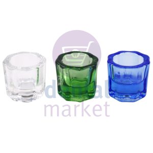 Vaso Dappen de Vidrio colores surtidos Barí