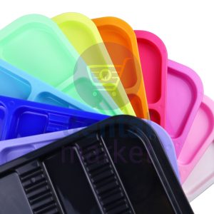 Bandejas con división Autoclavables Colores surtidos Barí
