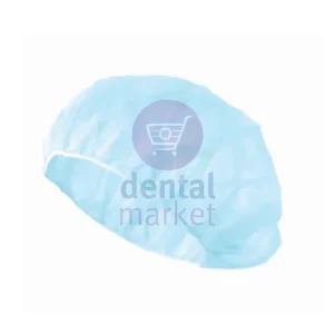 Gorros celeste tipo hongo x 100 Nipro
