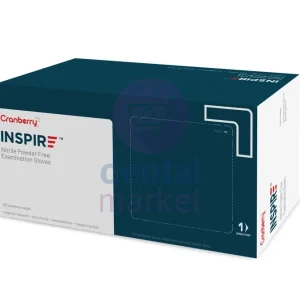 Guante Nitrilo Inspire Cranberry