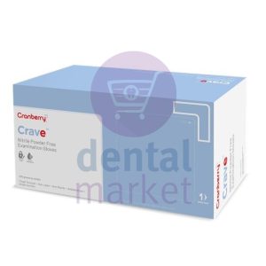 Guante Nitrilo Crave Cranberry